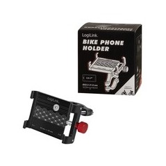LogiLink Bike Holder for Bicycle & Motorcycle - Sleek Black Design, Durable & Reliable!